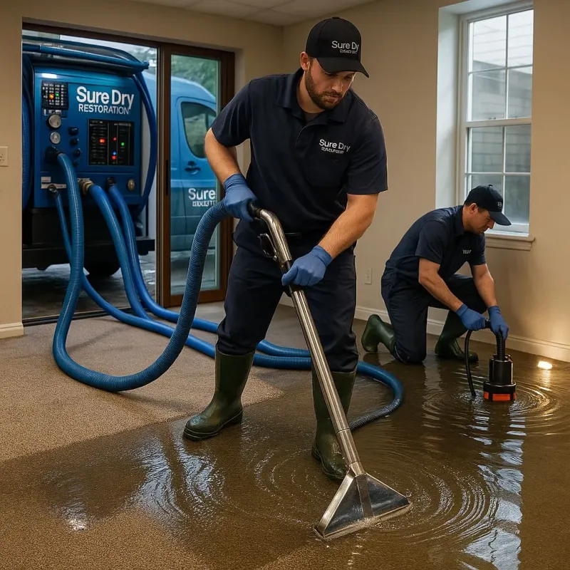 Water Extraction and Removal process in Conway, PA